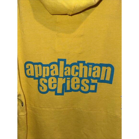 MENS XL Green & Yellow Hoodie USASA Snowboard Championships App Series - Picture 10 of 10